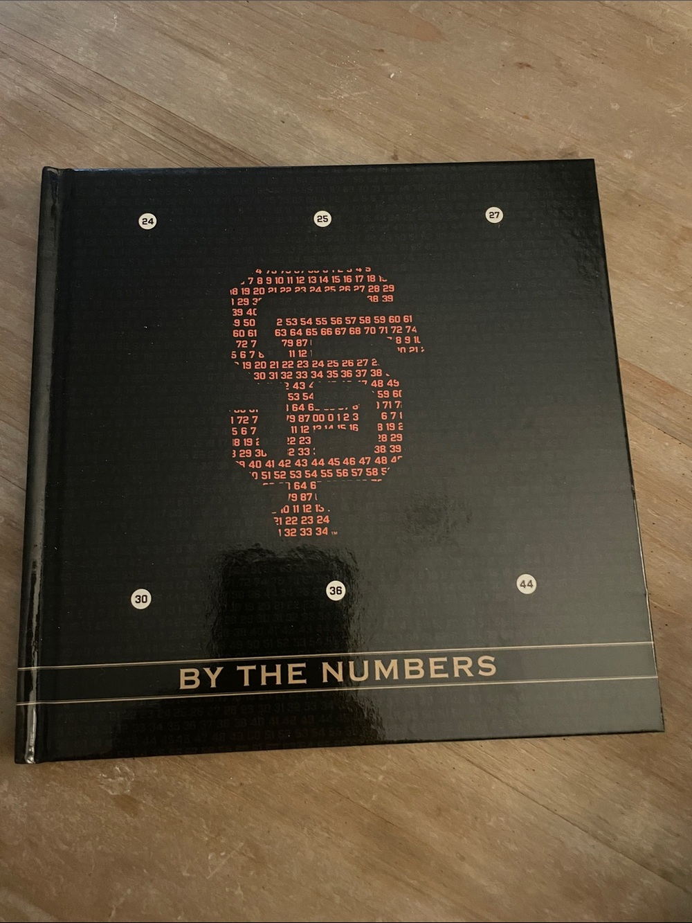 Cost Plus Market World SF Giants Black Hardcover Box with White Logo